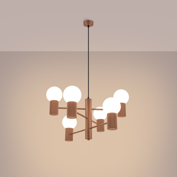 Lustre HALO 6 moka