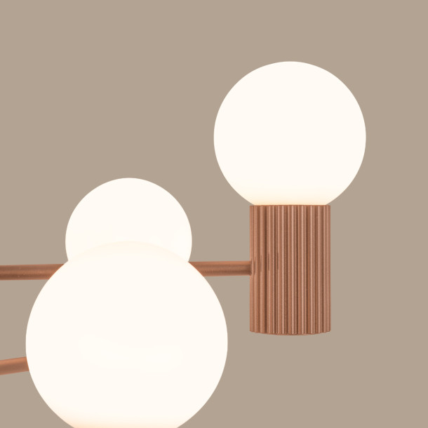 Lustre HALO 6 moka