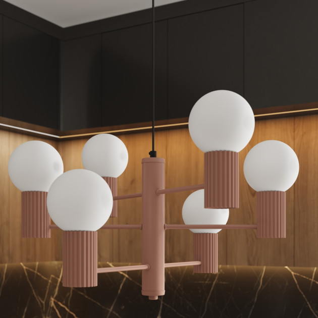 Lustre HALO 6 moka