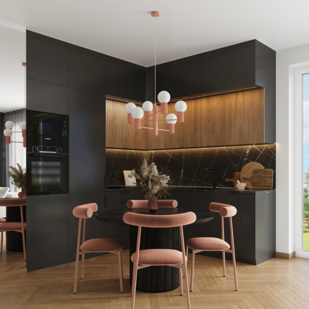 Lustre HALO 6 peach