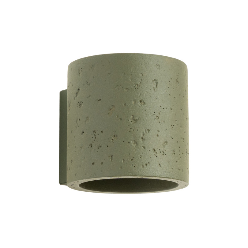 Applique Lineaoon béton vert olive