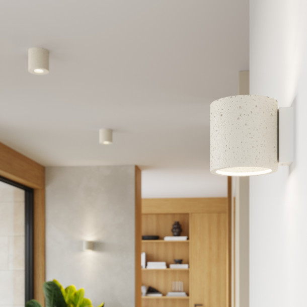 Applique Lineaoon béton beige