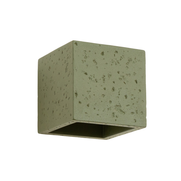 Applique Elyaaeys béton vert olive