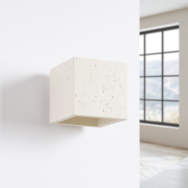 Applique Elyaaeys béton beige