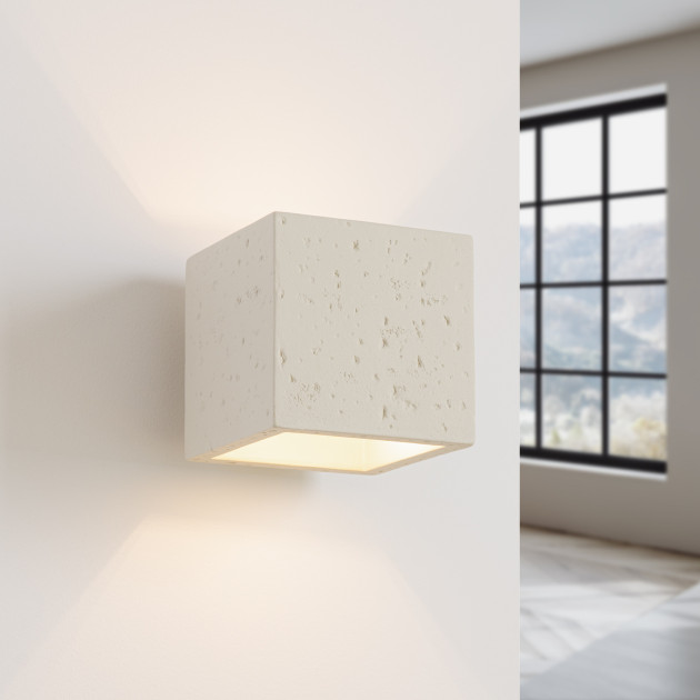 Applique Elyaaeys béton beige