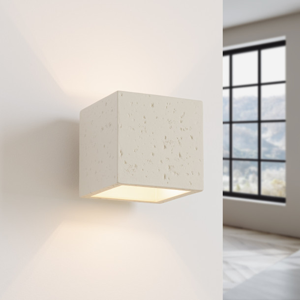 Applique Elyaaeys béton beige