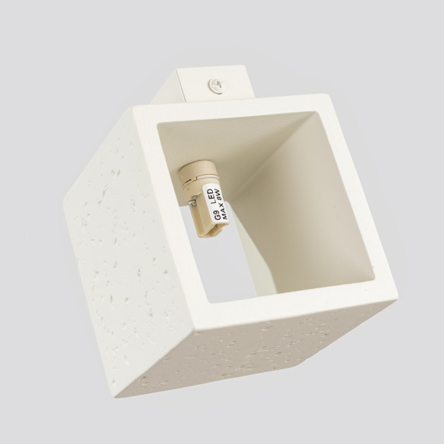 Applique Elyaaeys béton beige