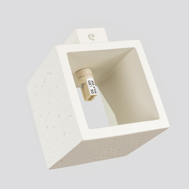 Applique Elyaaeys béton beige