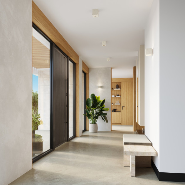 Applique Elyaaeys béton beige