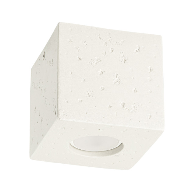 Plafonnier Elyaaeys béton beige