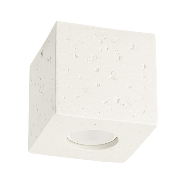 Plafonnier Elyaaeys béton beige