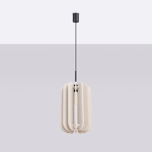 Lampe suspendue MULA 27 beige