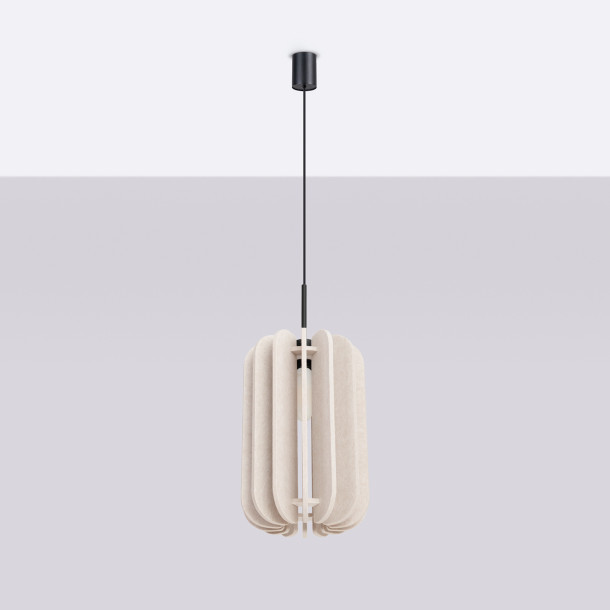 Lampe suspendue MULA 27 beige