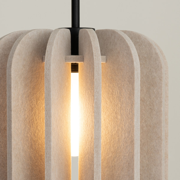 Lampe suspendue MULA 27 beige