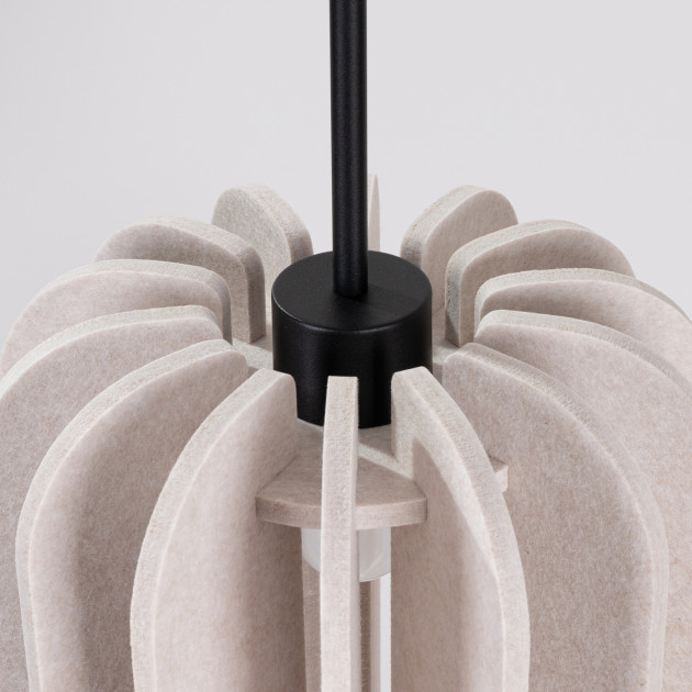 Lampe suspendue MULA 27 beige