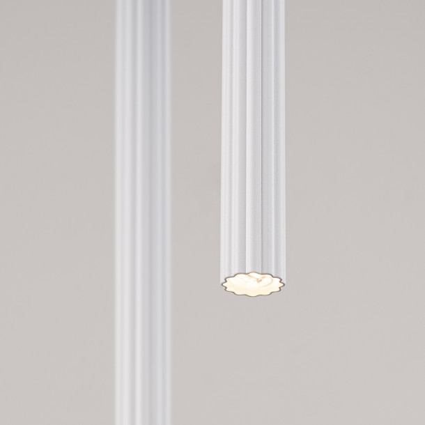 Lampe suspendue Aureyra 2P blanc