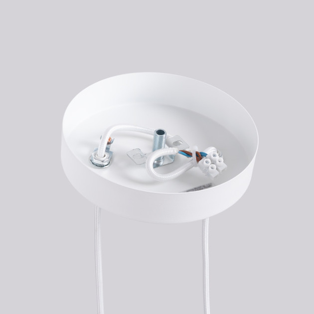 Lampe suspendue Aureyra 2P blanc