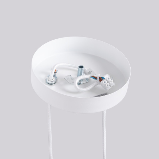 Lampe suspendue Aureyra 2P blanc