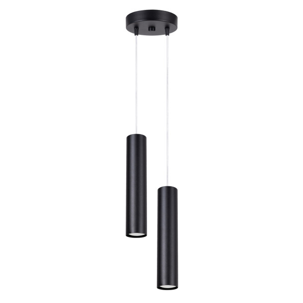 Lampe suspendue Noraaena 2P noir