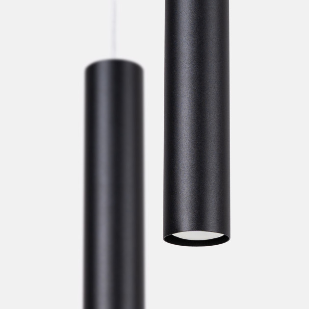 Lampe suspendue Noraaena 2P noir