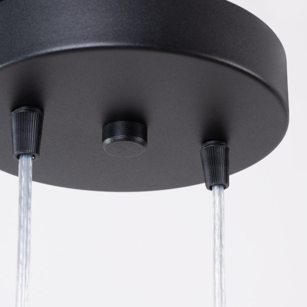 Lampe suspendue Noraaena 2P noir