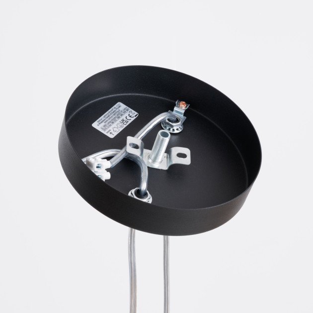 Lampe suspendue Noraaena 2P noir