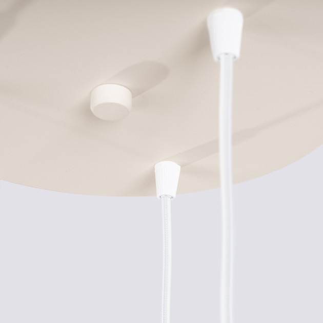 Lampe suspendue ESTRIA 3P beige
