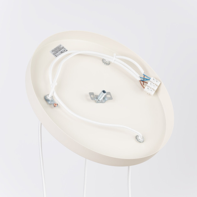 Lampe suspendue ESTRIA 3P beige