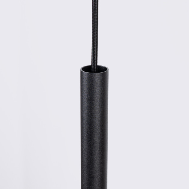 Lampe suspendue FELTRO 1 noir/jaune