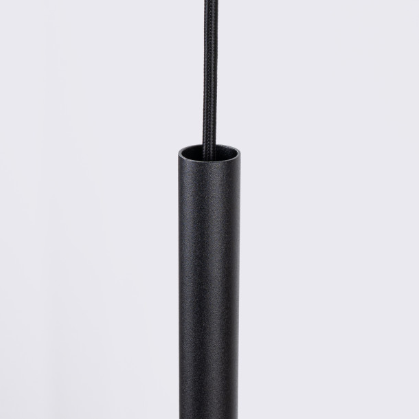 Lampe suspendue FELTRO 1 noir/jaune
