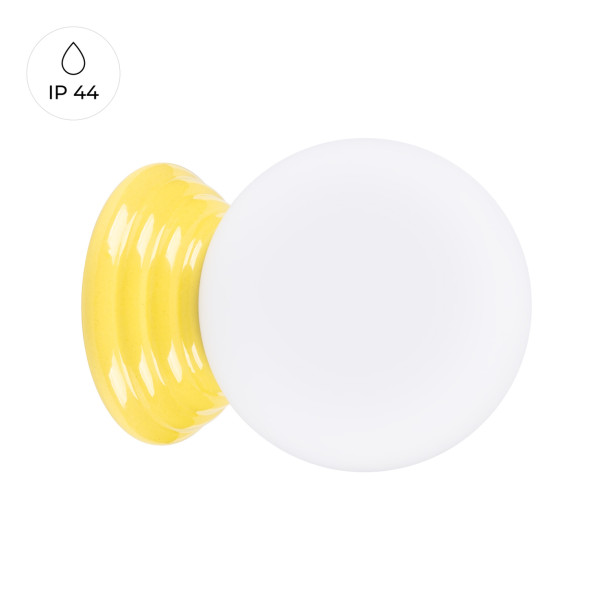 Applique ZORI jaune IP44