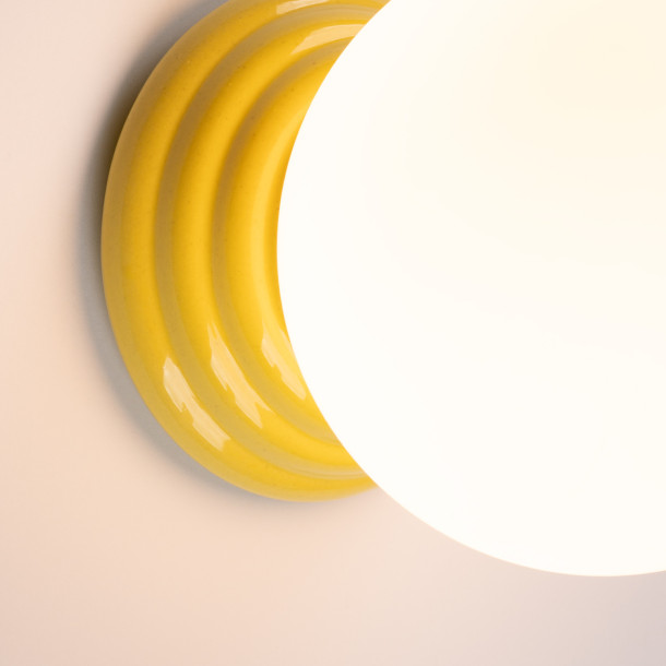 Applique ZORI jaune IP44