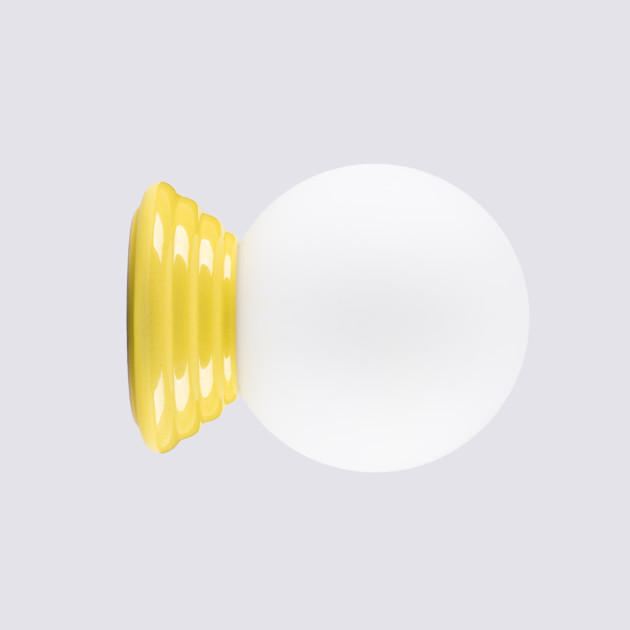 Applique ZORI jaune IP44