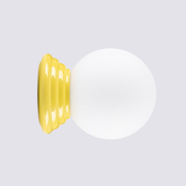Applique ZORI jaune IP44