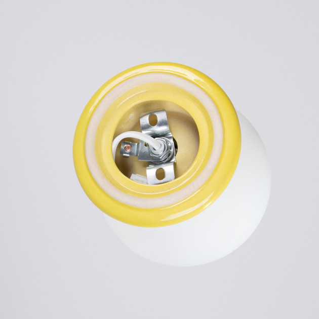 Applique ZORI jaune IP44