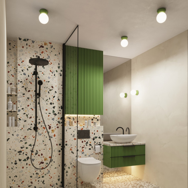 Applique ZORI vert IP44