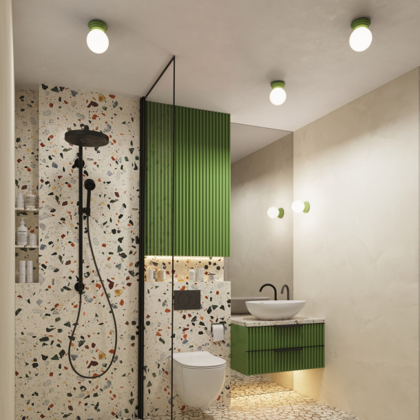 Applique ZORI vert IP44
