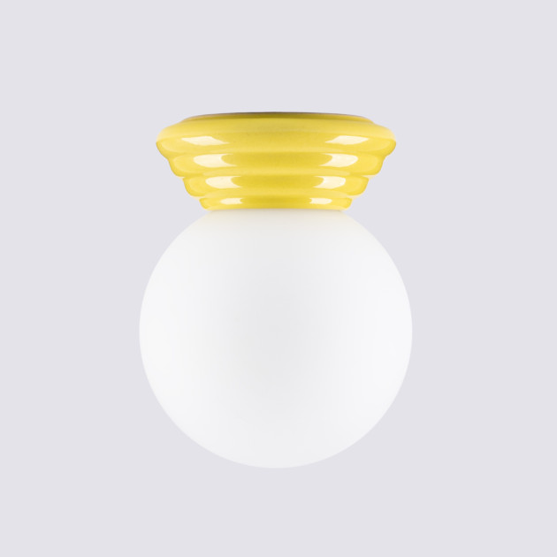 Plafonnier ZORI jaune IP44