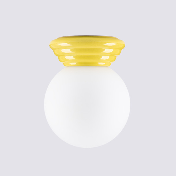 Plafonnier ZORI jaune IP44