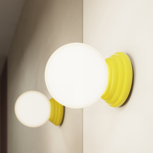 Plafonnier ZORI jaune IP44