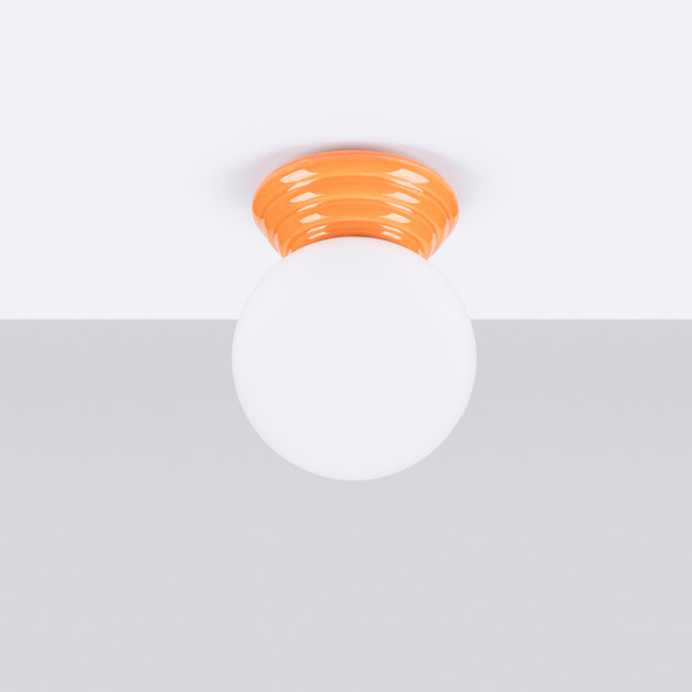 Plafonnier ZORI orange IP44