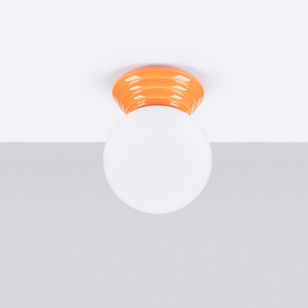 Plafonnier ZORI orange IP44