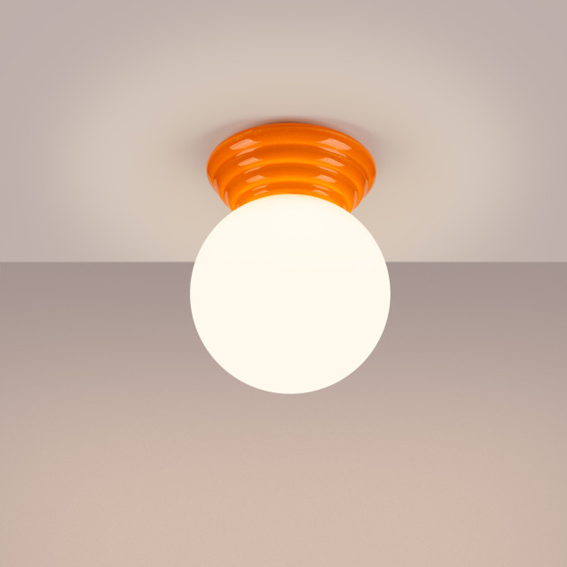 Plafonnier ZORI orange IP44