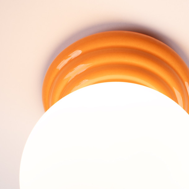 Plafonnier ZORI orange IP44