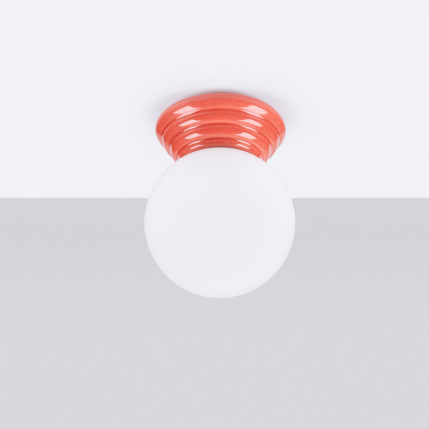 Plafonnier ZORI peach IP44
