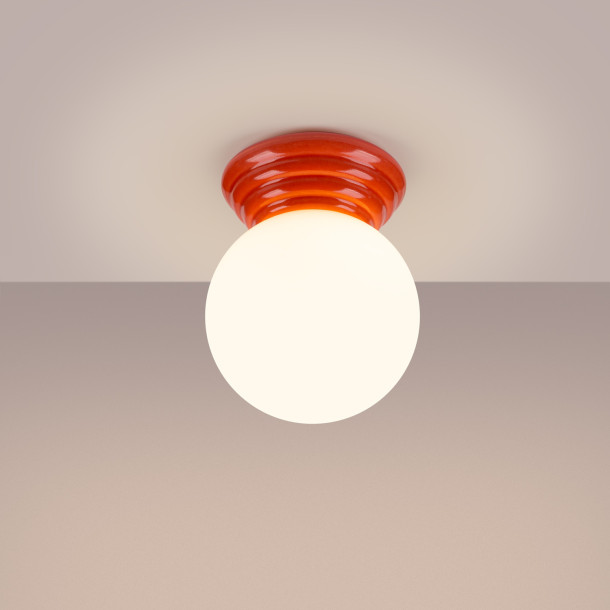 Plafonnier ZORI peach IP44