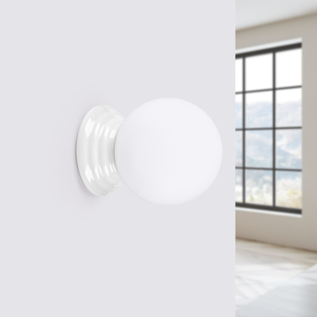 Applique ZORI blanc IP44
