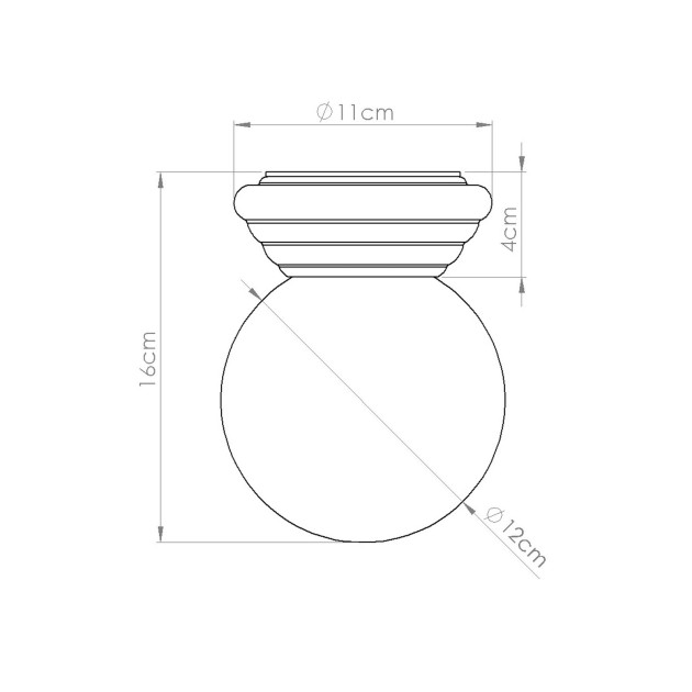 Applique ZORI blanc IP44