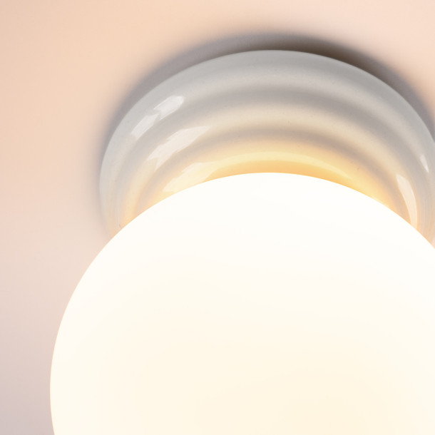 Plafonnier ZORI blanc IP44
