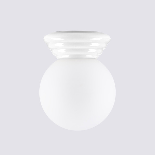 Plafonnier ZORI blanc IP44